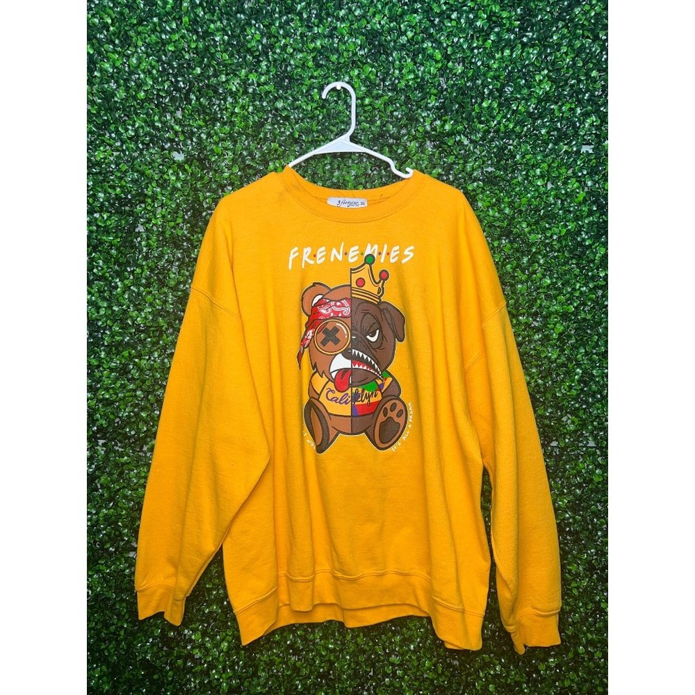 Preloved Streetwear Sweater SZ 2X Cali Brooklyn